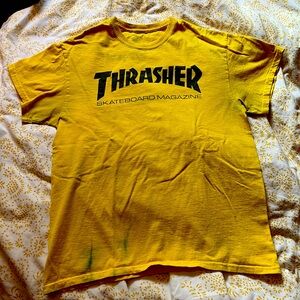 Thrasher Skateboard Magazine Distressed 😫 Old School